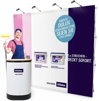 Faltdisplay Cologne STANDARD gerade