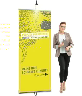 Roll-Up Design B-Ware inkl. Druck